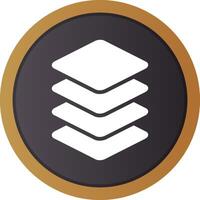 Layers Creative Icon Design vector