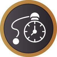 diseño de icono creativo de reloj de bolsillo vector