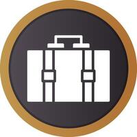 Suitcase Creative Icon Design vector