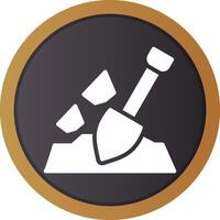 Mining Creative Icon Design vector