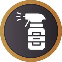 Spray Bottle Creative Icon Design vector