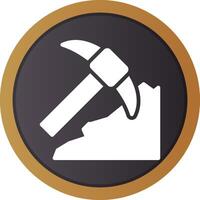 Mining Creative Icon Design vector