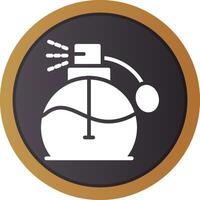 Perfume Creative Icon Design vector
