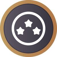new circle Brown Gradien Design vector