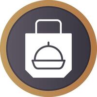 Food Delivery Creative Icon Design vector