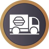 Food Delivery Creative Icon Design vector