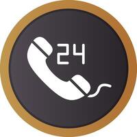 Emergency call Creative Icon Design vector