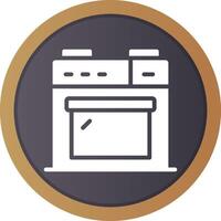 Stove Creative Icon Design vector