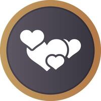 Hearts Creative Icon Design vector