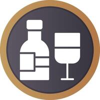 diseño de icono creativo de vino vector