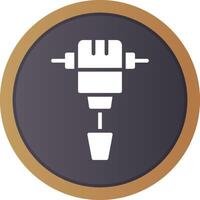 Jackhammer Creative Icon Design vector