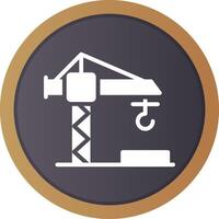 Crane Creative Icon Design vector