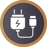 Charger Creative Icon Design vector