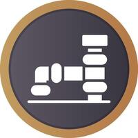 Pipeline Creative Icon Design vector