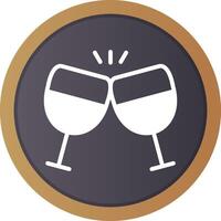 diseño de icono creativo de vino vector