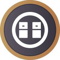 Light Switch Creative Icon Design vector