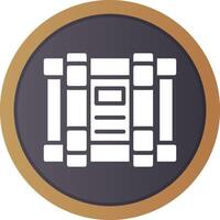 Crate Creative Icon Design vector
