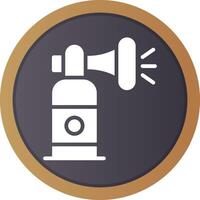 Air Horn Creative Icon Design vector