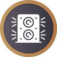 Speaker Creative Icon Design vector