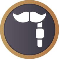 Moustache Creative Icon Design vector