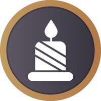 Candle Creative Icon Design vector