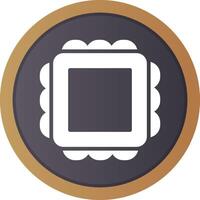Magic Mirror Creative Icon Design vector