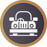 Wedding Car Creative Icon Design vector