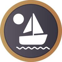 Kayak Creative Icon Design vector