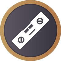 Spirit Level Creative Icon Design vector