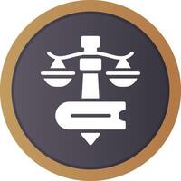 Law Creative Icon Design vector