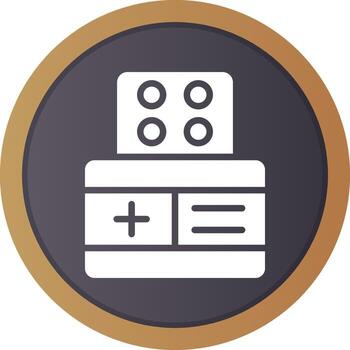 Patch Creative Icon Design vector