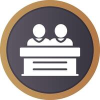 Jury Creative Icon Design vector