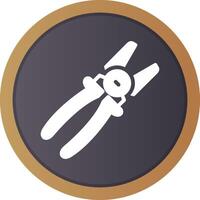 Pliers Creative Icon Design vector