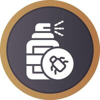 Spray Bottle Creative Icon Design vector