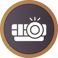 Projector Creative Icon Design vector