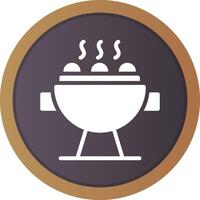 diseño de icono creativo de parrilla vector