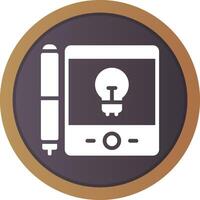 Graphic Tablet Creative Icon Design vector