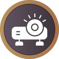 Projector Creative Icon Design vector