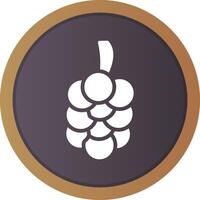 Grapes Creative Icon Design vector