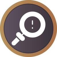 Investigation Creative Icon Design vector