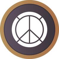 Peace Creative Icon Design vector