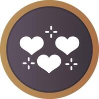 Heart Creative Icon Design vector