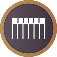 Comb Creative Icon Design vector