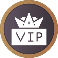 VIP Creative Icon Design vector