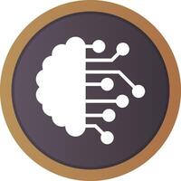 Neural Engineering Creative Icon Design vector