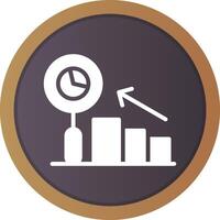 Predictive Analytics Creative Icon Design vector