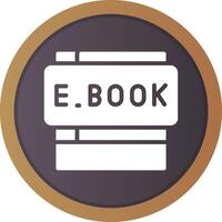 Ebooks Creative Icon Design vector