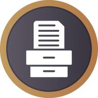 Project Inbox Creative Icon Design vector