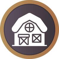 Barn Creative Icon Design vector