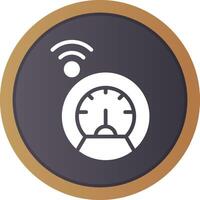 Smart Meter Creative Icon Design vector